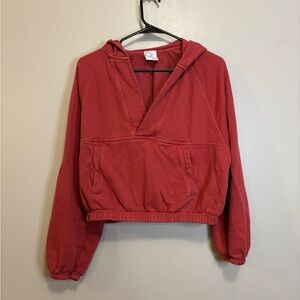 Aerie Offline Red Knit Top